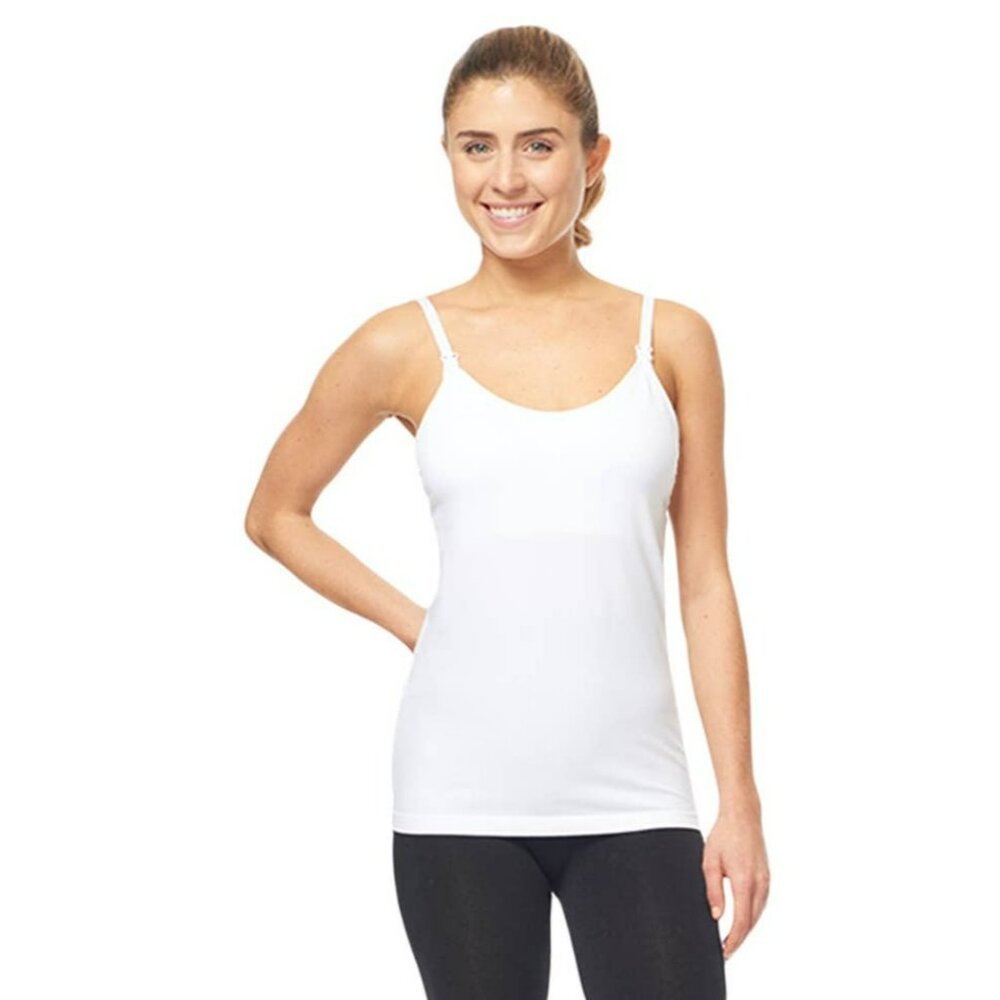 Maternity/Nursing Camisole- White